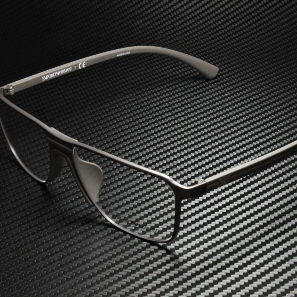 Emporio Armani Men's Matte Brown Eyeglasses!